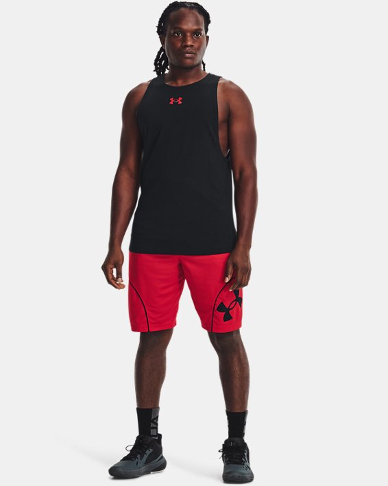 Men's UA Perimeter 11'' Shorts, Red, pdpMainDesktop image number 2